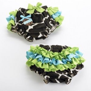 Wild Child Giraffe Diaper Cover Bloomers